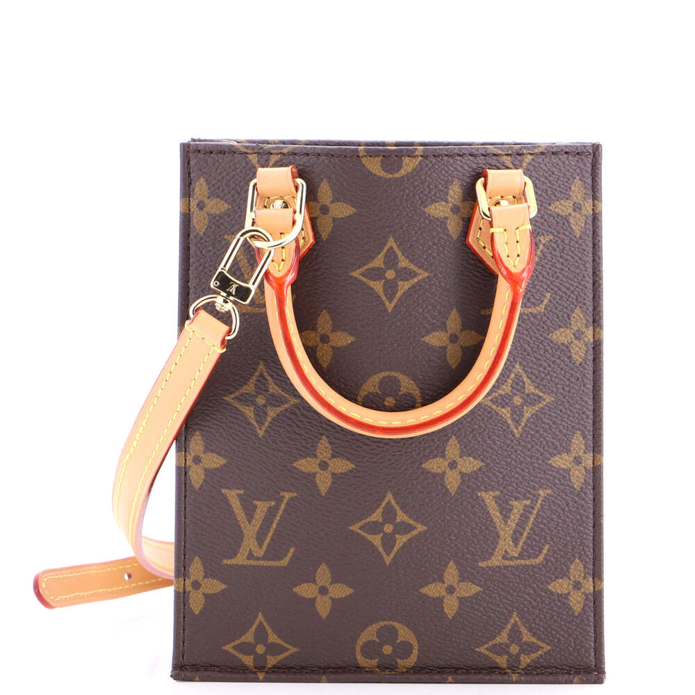Louis Vuitton Petit Sac Plat Bag Canvas #239663L19B